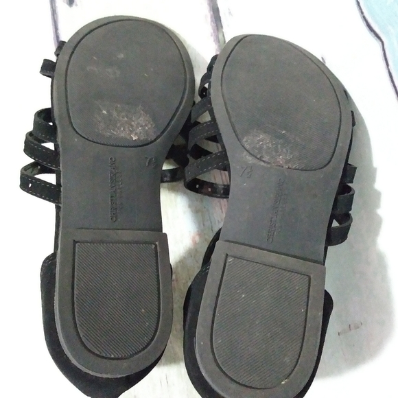 Christian Siriano Black Sandals - Picture 6 of 14